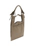 Detail View - Click To Enlarge - BEAUTIFUL PEOPLE - Extra Large Bandage Handle Shrink Leather Market Bag