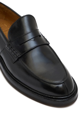 Detail View - Click To Enlarge - OFFICINE CREATIVE - Sax Flexi 001 Leather Loafers