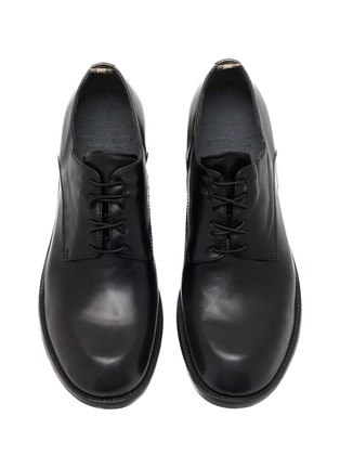 Detail View - Click To Enlarge - OFFICINE CREATIVE - Diary 105 Ignis Leather Derby Shoes