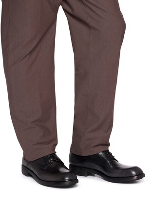 Figure View - Click To Enlarge - OFFICINE CREATIVE - Diary 105 Ignis Leather Derby Shoes