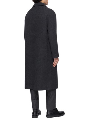 Back View - Click To Enlarge - YVES SALOMON - Double-face Loro Piana Wool Coat