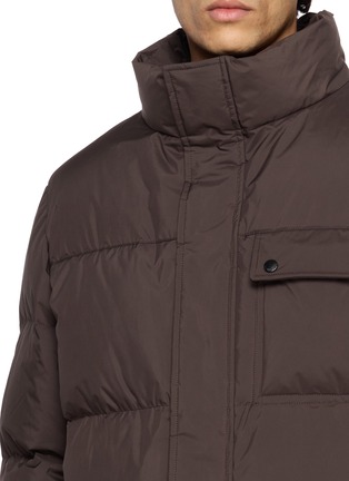 Detail View - Click To Enlarge - YVES SALOMON - Hooded Puffer Jacket