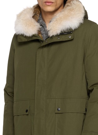 - YVES SALOMON - Fur Liner Hooded Parka Jacket
