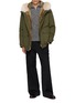 Figure View - Click To Enlarge - YVES SALOMON - Fur Liner Hooded Parka Jacket