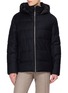 YVES SALOMON Mink Collar Hooded Down Jacket