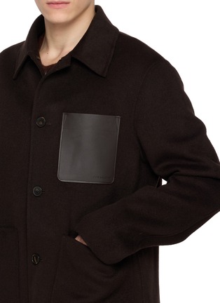  - YVES SALOMON - Double Faced Cashmere Wool Jacket