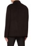 Back View - Click To Enlarge - YVES SALOMON - Double Faced Cashmere Wool Jacket