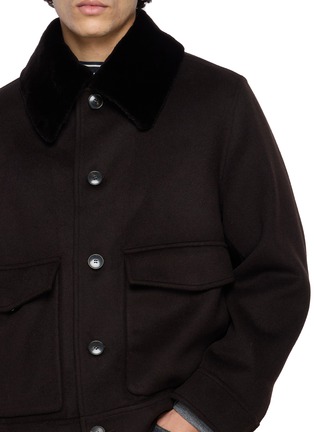  - YVES SALOMON - Double-face Cashmere Wool Jacket