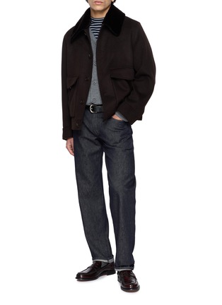 Figure View - Click To Enlarge - YVES SALOMON - Double-face Cashmere Wool Jacket
