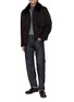 Figure View - Click To Enlarge - YVES SALOMON - Double-face Cashmere Wool Jacket