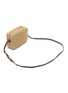 Detail View - Click To Enlarge - ANYA HINDMARCH - Eyes Raffia Crossbody Bag