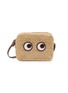ANYA HINDMARCH Eyes Raffia Crossbody Bag
