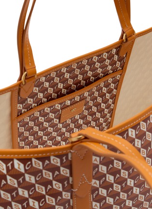 Detail View - Click To Enlarge - ANYA HINDMARCH - I Am A Plastic Bag Monogram Canvas Tote Bag
