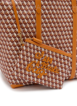  - ANYA HINDMARCH - I Am A Plastic Bag Monogram Canvas Tote Bag