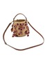 Detail View - Click To Enlarge - ANYA HINDMARCH - Blossom Creature Raffia Crossbody Bag