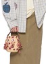 Front View - Click To Enlarge - ANYA HINDMARCH - Blossom Creature Raffia Crossbody Bag