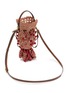 Detail View - Click To Enlarge - ANYA HINDMARCH - Squid Raffia Crossbody Bag