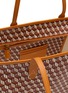 Detail View - Click To Enlarge - ANYA HINDMARCH - I Am A Plastic Bag Monogram Canvas Zipped Tote Bag