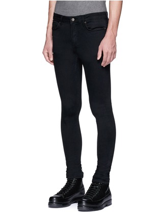 Front View - Click To Enlarge - TOPMAN - 'Super Spray On' skinny fit pants