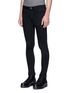 Front View - Click To Enlarge - TOPMAN - 'Super Spray On' skinny fit pants
