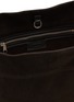 Detail View - Click To Enlarge - LEMAIRE - Belted Suede Leather Tote Bag