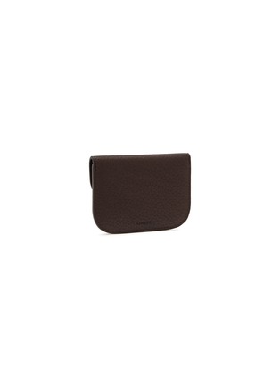 Figure View - Click To Enlarge - LEMAIRE - Soft Tab Grained Leather Card Holder