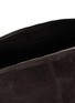 Detail View - Click To Enlarge - LEMAIRE - Quiver Clip Suede Leather Bag