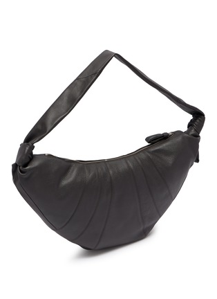 Detail View - Click To Enlarge - LEMAIRE - Large Croissant Leather Bag