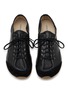 Detail View - Click To Enlarge - LEMAIRE - Gummy Grips Mixed Leather Low Top Men's Sneakers