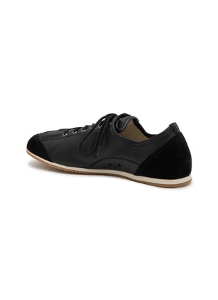  - LEMAIRE - Gummy Grips Mixed Leather Low Top Men's Sneakers
