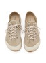 Detail View - Click To Enlarge - LEMAIRE - Gummy Grips Mixed Leather Low Top Men's Sneakers