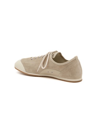  - LEMAIRE - Gummy Grips Mixed Leather Low Top Men's Sneakers