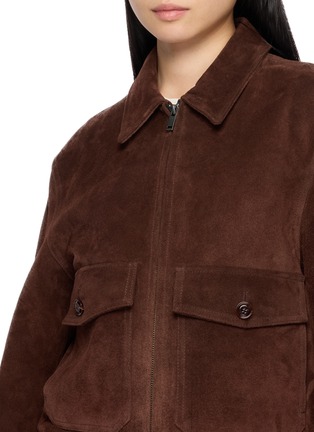  - TONYWACK - Flap Pocket Suede Blouson Jacket