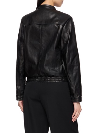 Back View - Click To Enlarge - TONYWACK - Leather Racer Jacket
