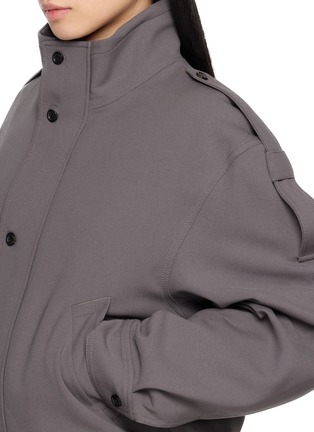  - TONYWACK - Stand Collar Epaulette Blouson Jacket