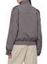 Back View - Click To Enlarge - TONYWACK - Stand Collar Epaulette Blouson Jacket