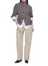 Figure View - Click To Enlarge - TONYWACK - Stand Collar Epaulette Blouson Jacket
