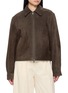 TONYWACK Zip Up Suede Jacket