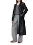 Figure View - Click To Enlarge - TONYWACK - Single Breasted Faux Leather Long Coat