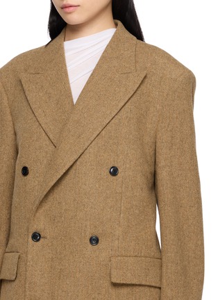  - TONYWACK - Double Breasted Herringbone Blazer