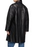 Back View - Click To Enlarge - TONYWACK - Spread Collar Leather Coat