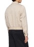 Back View - Click To Enlarge - TAAKK - Textured Zip-Up Blouson