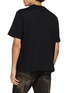 Back View - Click To Enlarge - TAAKK - Tape Embroidered Crewneck Cotton T-Shirt