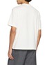 Back View - Click To Enlarge - TAAKK - Tape Embroidered Crewneck Cotton T-Shirt