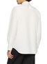 Back View - Click To Enlarge - TAAKK - Long Sleeve Front Embroidered Cotton Shirt