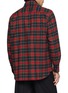 Back View - Click To Enlarge - KOLOR - Asymmetrical Layered Cotton Shirt