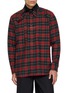 KOLOR Asymmetrical Layered Cotton Shirt
