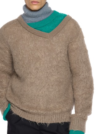  - KOLOR - Layered Knit Sweater