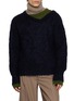 KOLOR Layered Knit Sweater