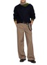 Figure View - Click To Enlarge - KOLOR - Layered Knit Sweater